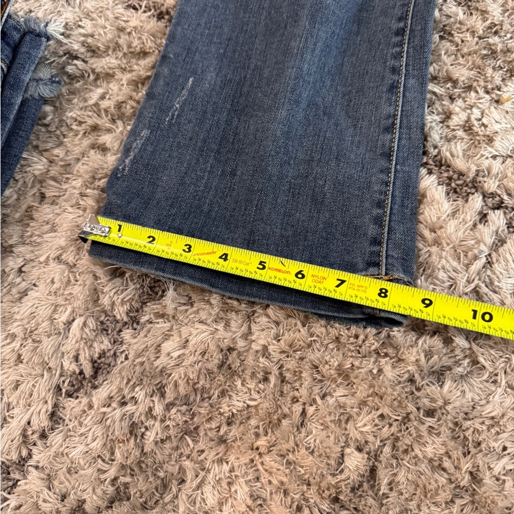 Judy Blue Flare Leg Jeans in Classic Blue - Picture 3 of 6